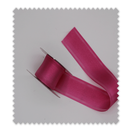 Rollo cinta raso fantasía fucsia 20m al mejor precio