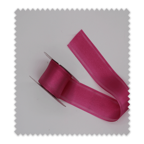 Rollo cinta raso fantasía fucsia 20m al mejor precio