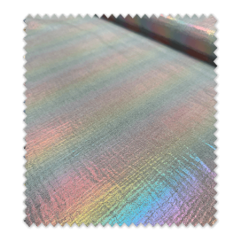 Doble Gasa Foil Multicolor Doble Cara