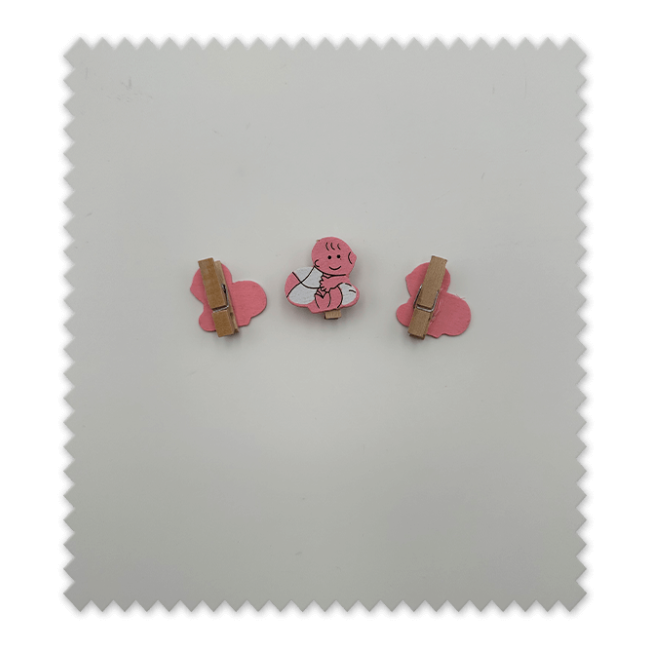 ★ Comprar Pinzas con Formas Divertidas ★ Venta de telas Online