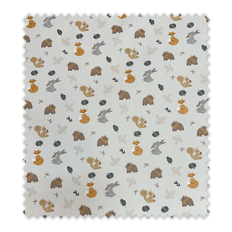 Impermeable Animales Bosque Fondo Crudo