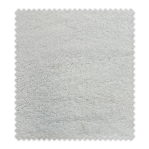 Tejido borreguito blanco cálido para chaquetas