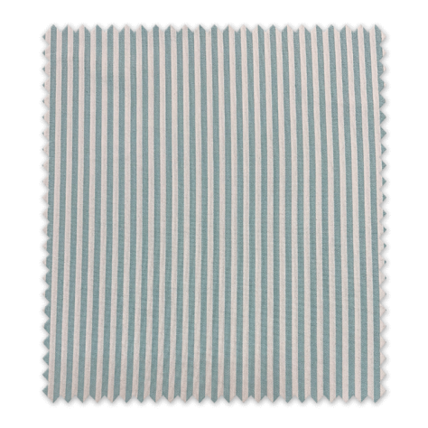 Tela de loneta tejida rayas verde agua ancho 2,80 m para tapicería y decoración