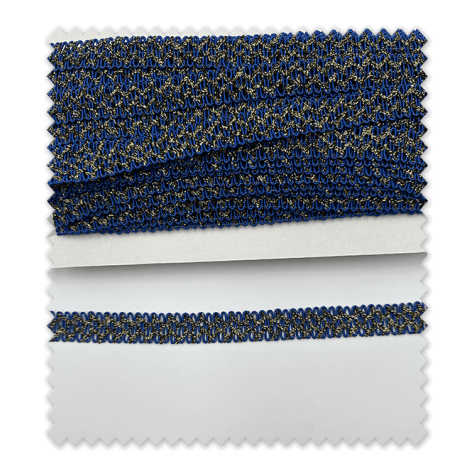 OFERTA FLASH Pack 25m Pasamanería Lurex Oro y Azul