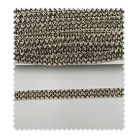 Pasamanería Lurex Oro y Blanco · Pack 25 m ▻ Venta de telas Online