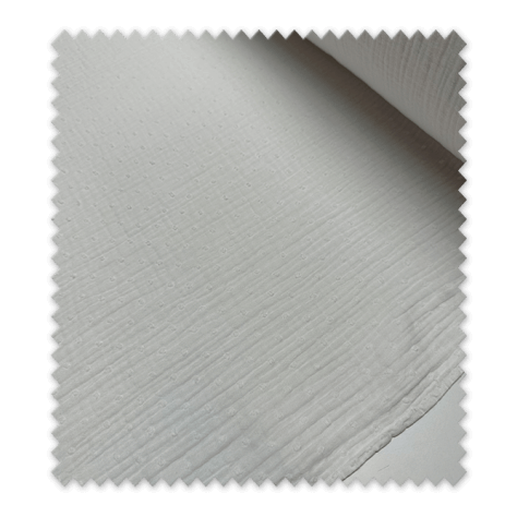 rollo doble gasa plumeti blanco natural 20 metros ofertas