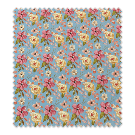 Comprar Telas de Popelín Flores | Venta de telas Online