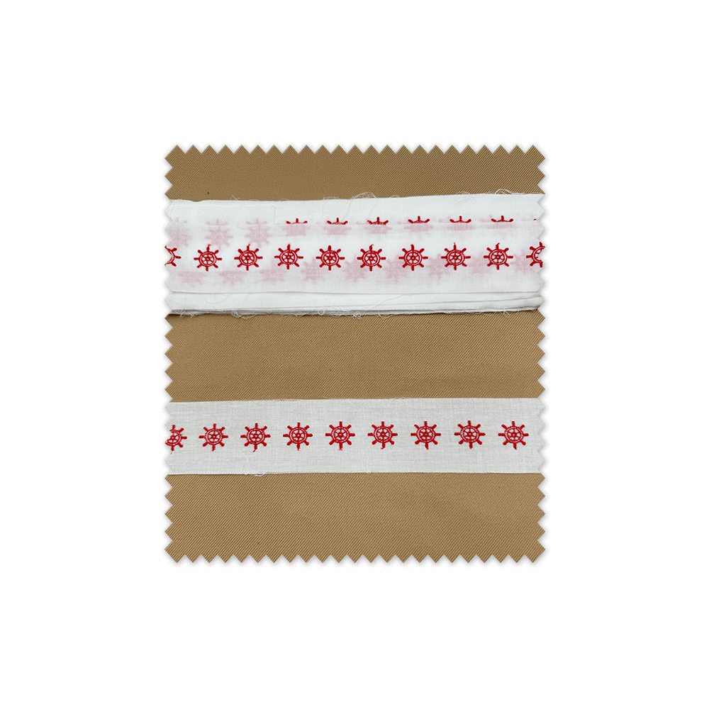 ○ Tira Bordada estilo Marinero | Venta de Telas Online