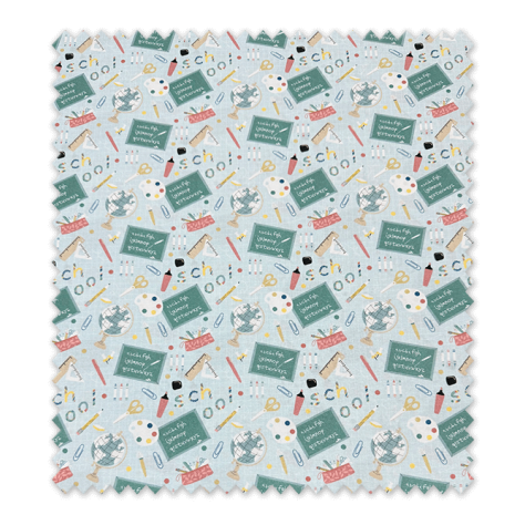 Tela de algodón estampado aula – ideal para vuelta al cole | Venta de telas Online Tela de algodón estampado aula – ideal para vuelta al cole | Venta de telas Online