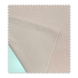 Tela absorbente rosa pastel waffle rizo para bebé