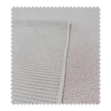 Tela Rizo Doble Cara Waffle Rosa Bebé | Algodón para Toallas y Bebé