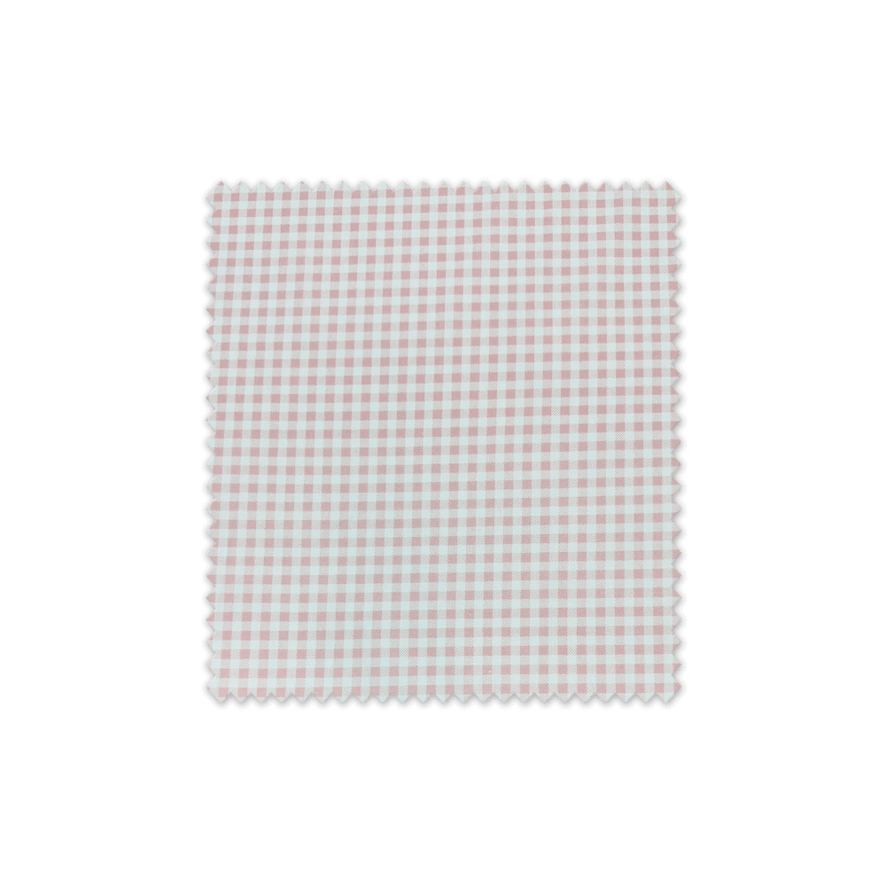 Tela popelín rosa bebé vichy – retal ancho 50 cm| Venta de telas Online