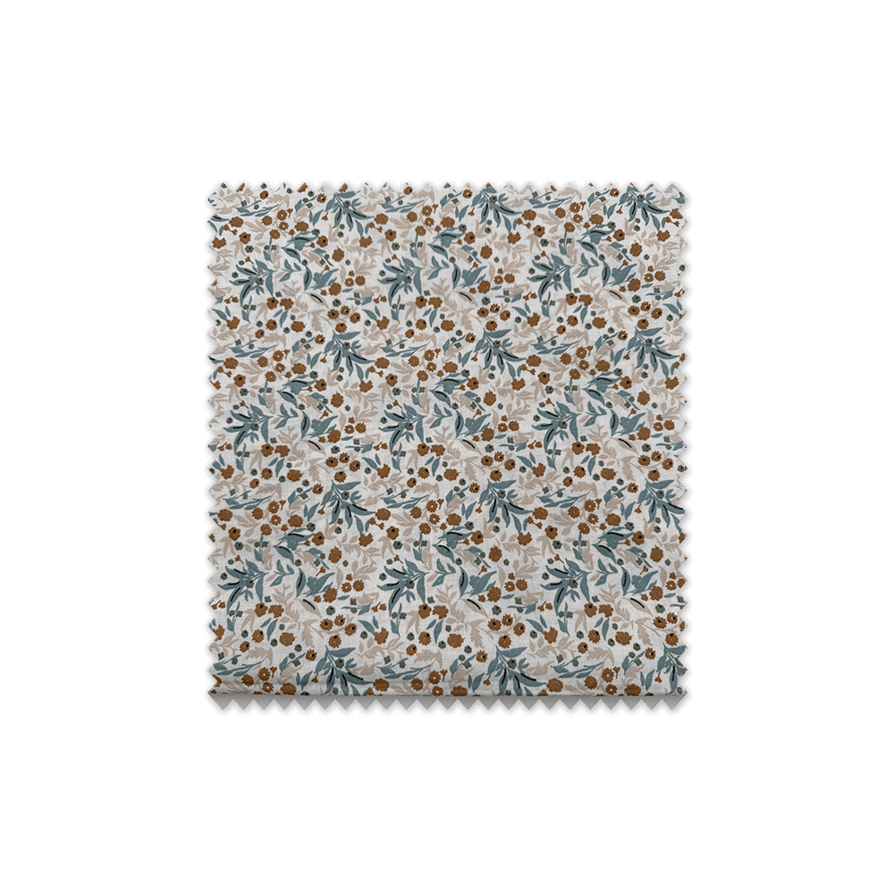 Tienda de telas Online | Retal Algodón Flores  – Algodón 100% Suave