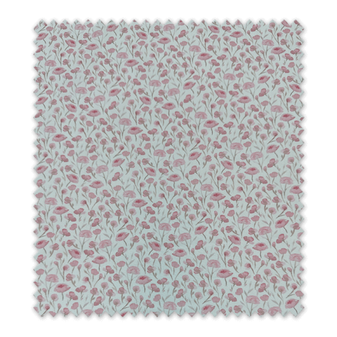Popelín Flores Acuarela Rosa | Tela Algodón Dulce y Romántica Popelín Flores Acuarela Rosa | Tela Algodón Dulce y Romántica
