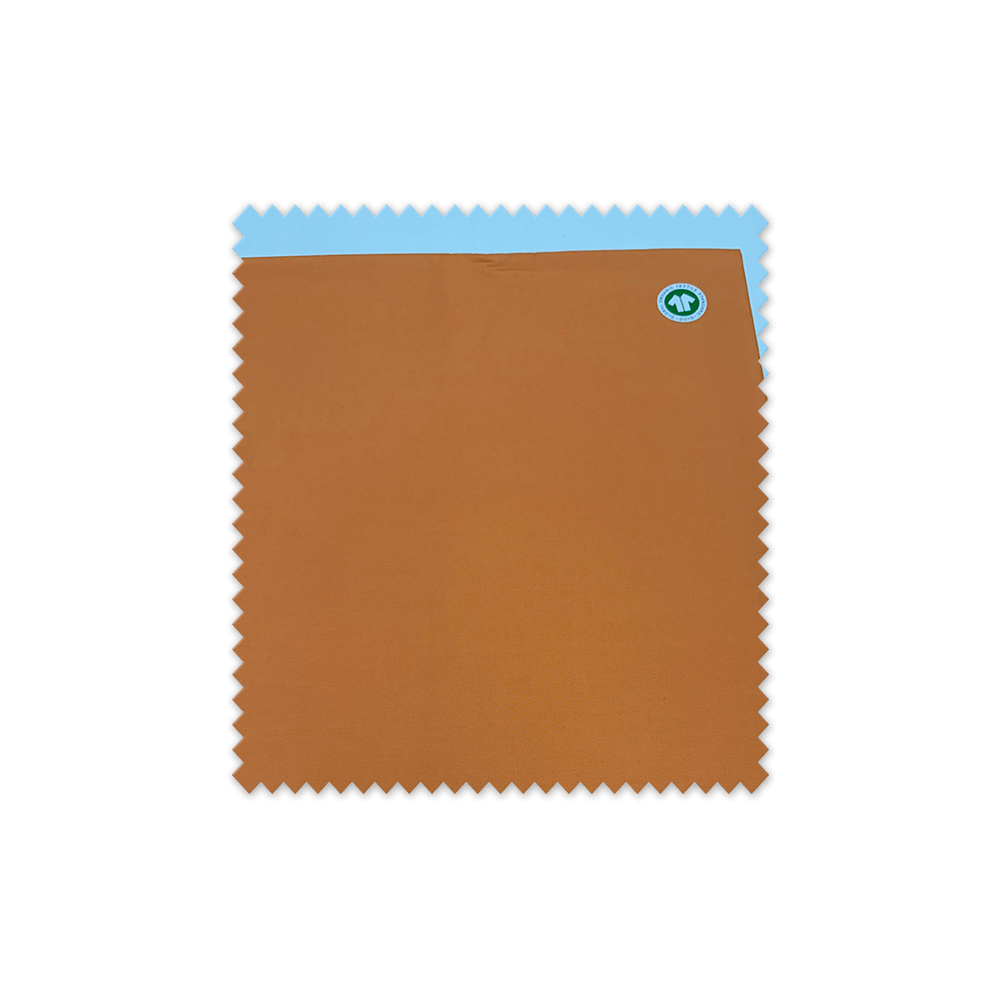 Tela Algodón Orgánico Liso Naranja – 100% natural y sostenible
